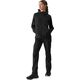 Kurtka damska softshell 4F F285 czarna 4FWAW24TSOFF285 20S S