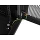 Szafa Lanberg Szafa wiszšca 19 cali 9U 600x450 drzwi perforowane (flat pack) czarna