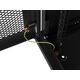 Szafa Lanberg Szafa wiszšca 19 cali 9U 600x450 drzwi perforowane (flat pack) czarna
