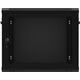 Szafa Lanberg Szafa wiszšca 19 cali 9U 600x450 drzwi perforowane (flat pack) czarna