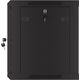 Szafa Lanberg Szafa wiszšca 19 cali 9U 600x450 drzwi perforowane (flat pack) czarna