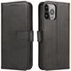 Θήκη Hurtel Magnet Case για Samsung A15 με καπάκι και πορτοφόλι - μαύρο
