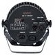 LIGHT4ME BLACK PAR 7x10W RGBWA LED ισχυρό ελαφρύ