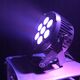 LIGHT4ME BLACK PAR 7x10W RGBWA LED ισχυρό ελαφρύ