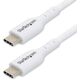 Καλώδιο StarTech USB-C Φόρτισης 1μ Λευκό