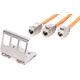 DIN-RAIL ADAPTER FOR3X KEYST.M