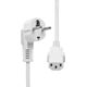 Kabel zasilający ProXtend ProXtend Power Cord Schuko Angled to C13 2M White