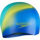 Dziecięcy czepek pływacki silikonowy Multi Colour Silc Cap Ju niebiesko-zielony