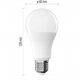 Λάμπα LED EMOS Lighting E27, 220-240V, 13.2W, 1521lm, 4000k, ουδέτερο λευκό, 30000h, Κλασικό A60 120x60x60mm