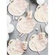 Party Deco Sztućce drewniane, jasnoróżowe, 16cm, 18 szt. uniwersalny