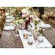 Party Deco Drewniane konfetti Serca, 2x2cm one size