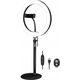 Lampa pierścieniowa LogiLink LogiLink Smartphone-Ringlicht-Stativ m. Fernauslöser,DM 25cm