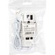 86-076# Rozgałęźnik usb wt.a-4xgn.a hub-07 biały