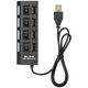 86-075# Rozgałęźnik usb wt.a-4xgn.a hub-07 czarny