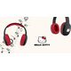 Słuchawki HelloKitty Hello Kitty słuchawki nauszne Bluetooth HKBHA1BKHLMK czarny/black Metal Logo
