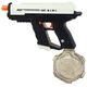 Elektryczny Pistolet Na Wodę Automatyczny 10m Czarno Biały 800ml LEAN Toys