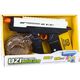 Elektryczny Pistolet Na Wodę Automatyczny 10m Czarno Biały 800ml LEAN Toys