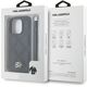 Etui Karl Lagerfeld Quilted Initial Logo & Chain Strap do Apple iPhone 16 Pro czarny