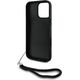 Etui Karl Lagerfeld Quilted Initial Logo & Chain Strap do Apple iPhone 16 Pro Max czarny