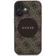 Etui Guess 4G Circle Classic Logo        MagSafe do iPhone 16 brązowy