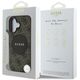 Etui Guess 4G Circle Classic Logo        MagSafe do iPhone 16 brązowy