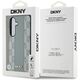 Etui DKNY Leather Checkered Pattern      MagSafe do Samsung Galaxy S25 taupe