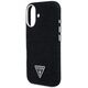 Etui Guess Denim Triangle Logo MagSafe   do iPhone 16 czarny