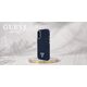 Etui Guess Denim Triangle Logo MagSafe   do iPhone 16 niebieski