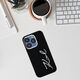 Etui Karl Lagerfeld Silicone Metal       Script Logo do iPhone 15 Pro Max czarny