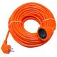 98-756# Przedłużacz sieciowy pr-160 1-gniazdo z uziemieniem 20m pomarańczowy (3x1,5mm)