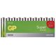 Bateria alkaliczna, AA (LR6), AA, 1.5V, GP, folia, 20-pack, Super