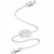 Kabel Przewód Usb-c Na Lightning 27w + Ładowarka Qi Na Smartofon Smartwatch / Ccmt27004101