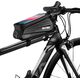 WILDMAN sakwa rowerowa na ramę na zamek ES3 1L ( 4" - 7" ) czarna