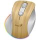 Mysz bezprzewodowa, Genius Ergo 9000S Pro, bia�o-be�owy, optyczna, 2400DPI