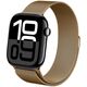 Crong Milano Steel - Pasek ze stali nierdzewnej do Apple Watch 44/45/46/49 mm (różowe złoto)