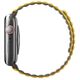 UNIQ pasek Revix Apple Watch Series 4/5/6/7/8/SE/SE2/Ultra 42/44/45mm. Reversible Magnetic musztardowy-khaki/mustard-khaki
