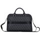 Bag Guess 4G Zipper Pocket Triangle Logo 15" black