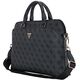 Bag Guess 4G Zipper Pocket Triangle Logo 15" black