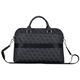 Bag Guess 4G Zipper Pocket Triangle Logo 15" black