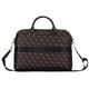 Bag Guess New 4G Zipper Pocket Triangle Logo 15" black