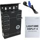 LIGHT4ME XSPLIT 4 rozdzielacz sygnału DMX splitter 4-kanałowy uchwyt montażowy