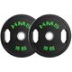 TOG10 2 x 10 KG TALERZ OLIMPIJSKI OGUMOWANY 2 x 10 KG HMS
