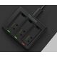 Φορτιστής Usb Για Τρεις 3x Μπαταρίες Για Gopro Hero 13 Black Telesin / S0-bcg-13-tgp / S0-bcg-12-tgp