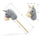 Milly Mally Hobby Koń na Kiju Grey