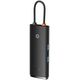 Baseus WKQX050101 huby i koncentratory USB 3.2 Gen 1 (3.1 Gen 1) Type-C Czarny