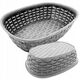Καλάθι 2 lt RATTAN - γκρι 255x170x73 mm