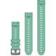 Garmin Silicone Wrist Strap - Instinct 2S Series (Τυρκουάζ / Γκρι αγκράφα) (010-13104-02) 10330990 753759279004