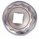 Κοντή καρυδάκι 12-γωνιακή 1/2" 36mm HONITON