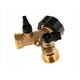 Διανομέας 2 κατευθύνσεων για βρύση GW3/4" x 2 GZ3/4" με βαλβίδες σφαιρών (10/60)