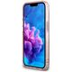 Θήκη Guess IML Glitter Circle MagSafe για iPhone 16e ροζ
